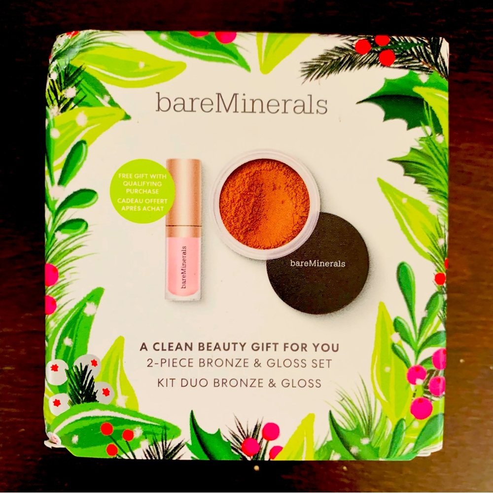 bareMinerals 2-Piece Bronze & Gloss Set - Clean beauty New in box